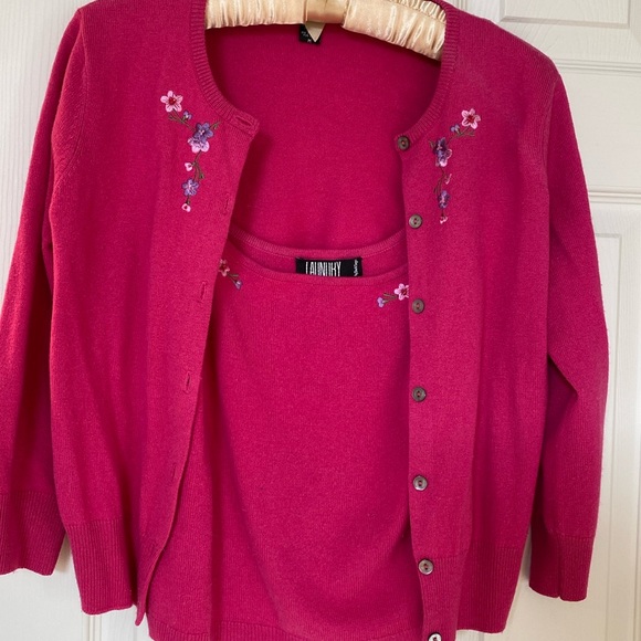 Laundry By Shelli Segal Sweaters Laundry Silk Cashmere Wool Twin